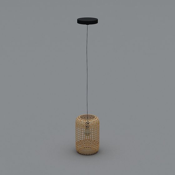 Unique Modern Pendant Light 3D model