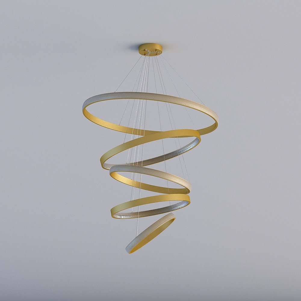 Rex Berkeley Modern Minimalist Hanging Light Rhythm Series 17030