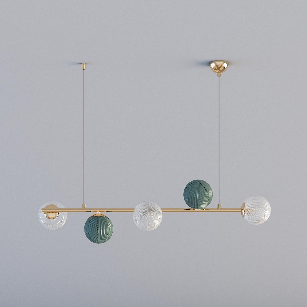 Rex Berkeley Moderne minimalistische Pendelleuchte Meta Dance-Serie