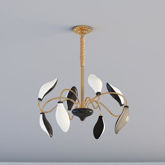Elegant 3D Model Chandelier for Modern Homes