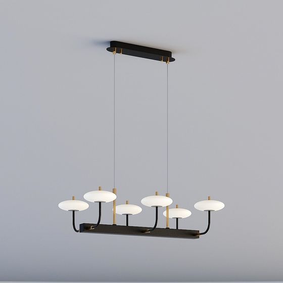 Urban Lumina Modern Pendant Light 3D model