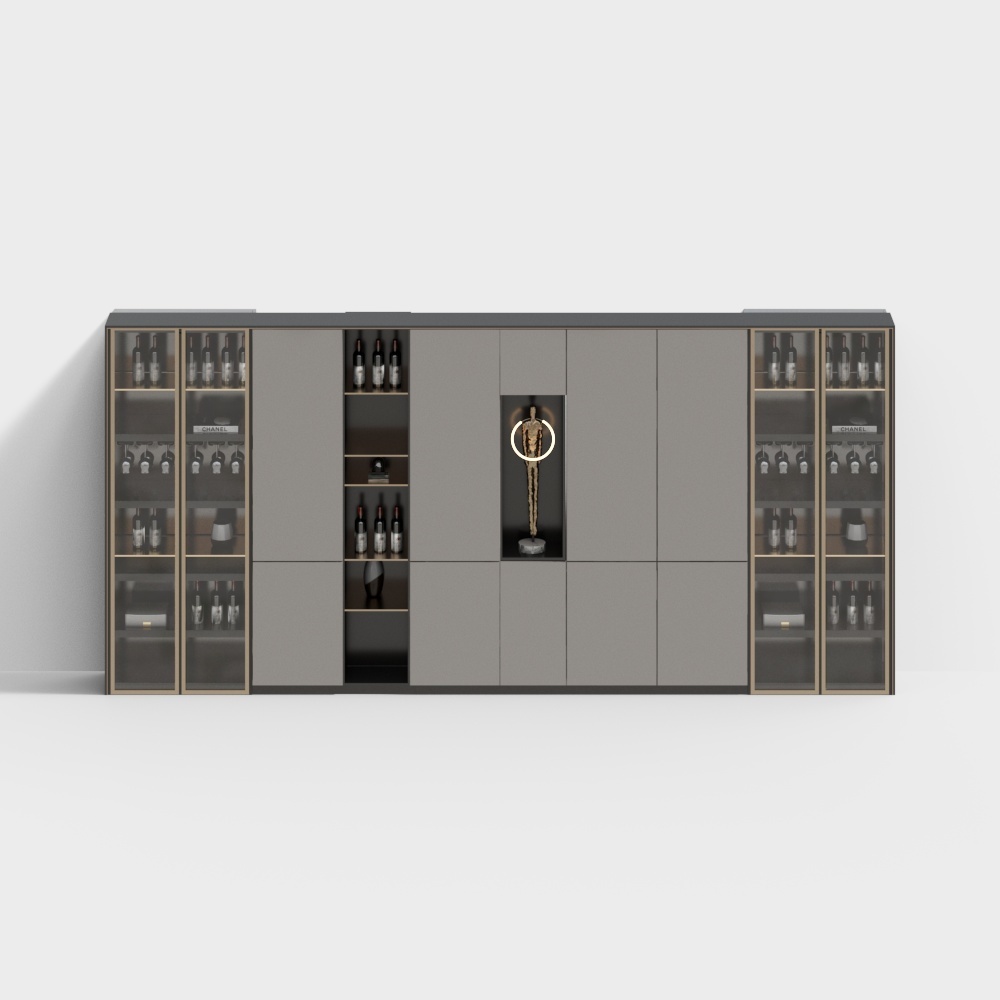 MasaSanty - Modernes leichtes Luxus Restaurant Weinschrank 【 Metis / Metis 】