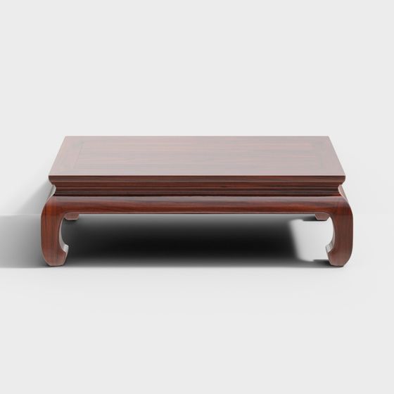 Chinese Tea Table 3D model with Unique Charm