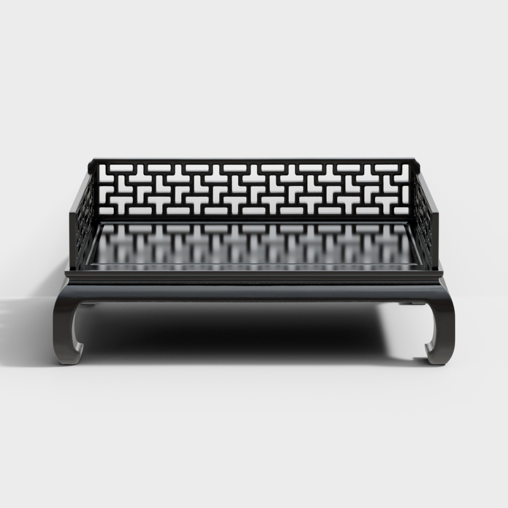 Изогнутая линейка для кровати архата (пурпурное сандаловое дерево)