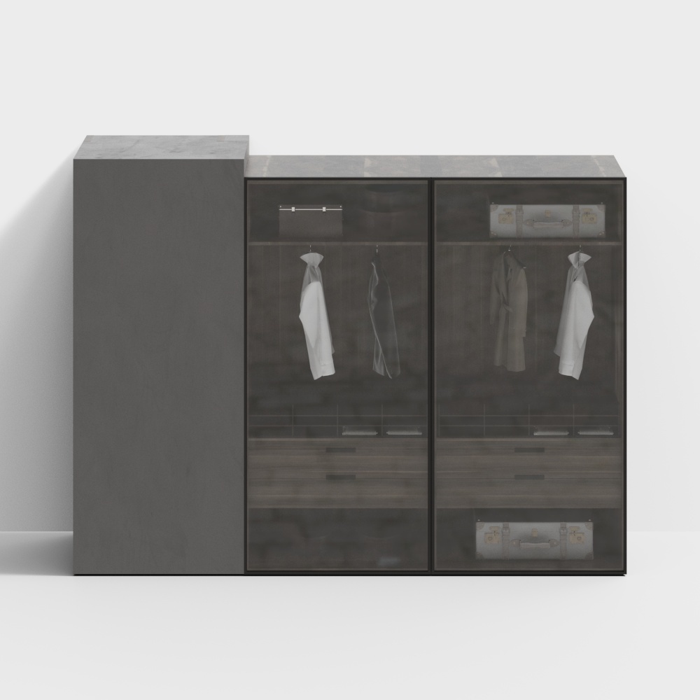 MasaSanty/Massa Santi - Modern wardrobe 【 Metis / Metis 】