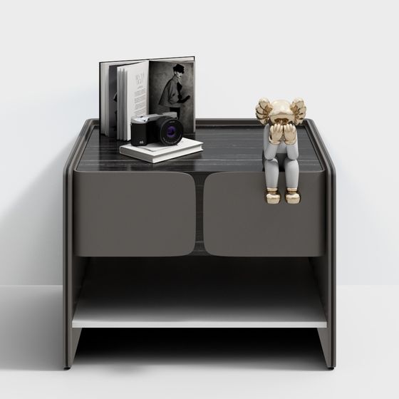 Minimalist Polygon Side Table 3D model