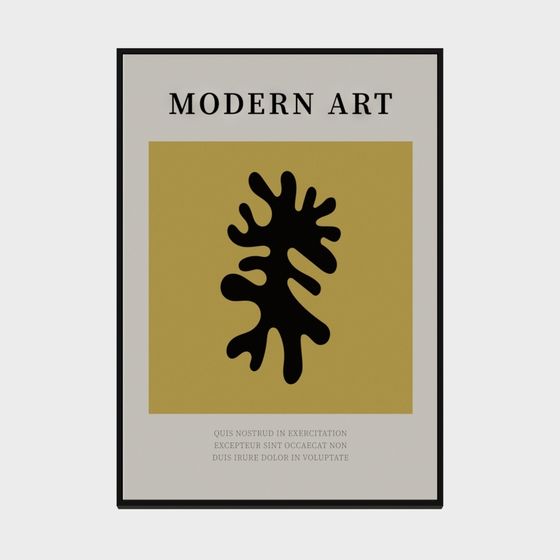 Abstract Art-Inspired Low Poly 3D Model