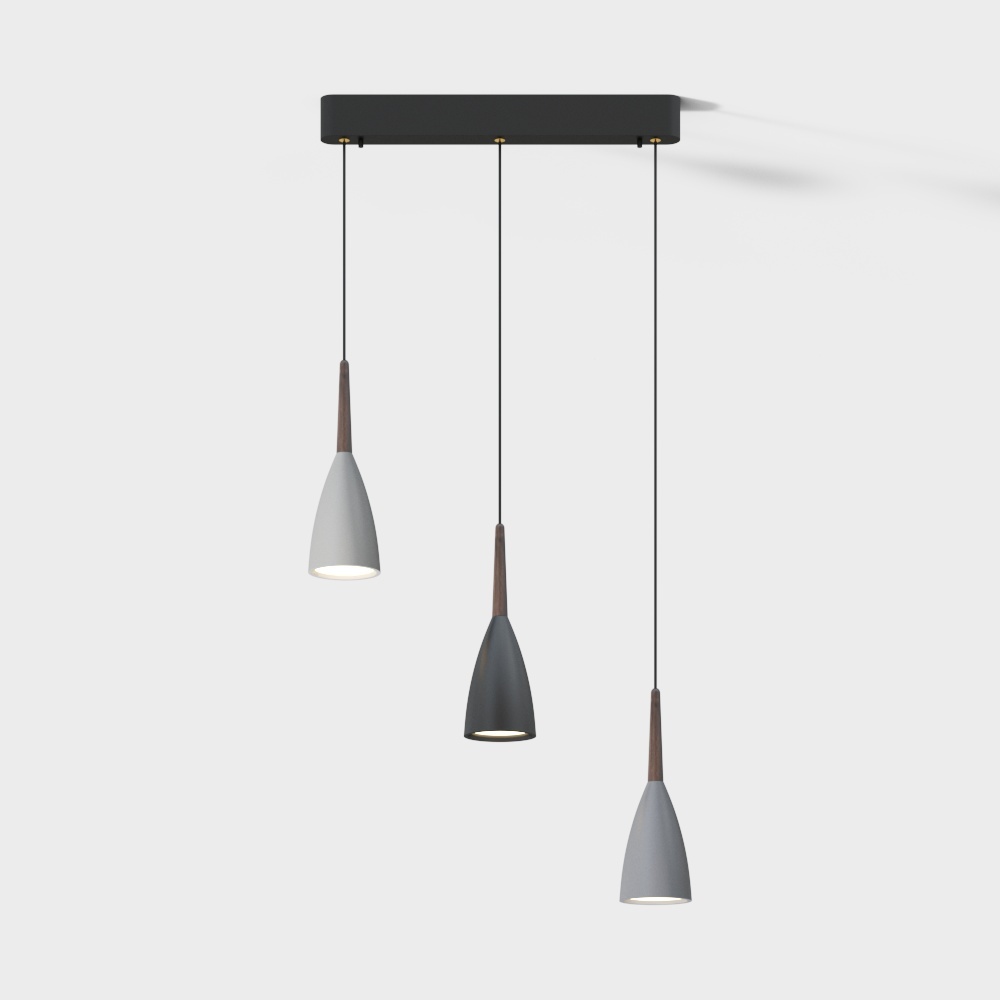 แสงสว่างซงเว่ย - โคมไฟแขวน Waterwood Nianhua 3 x 10W