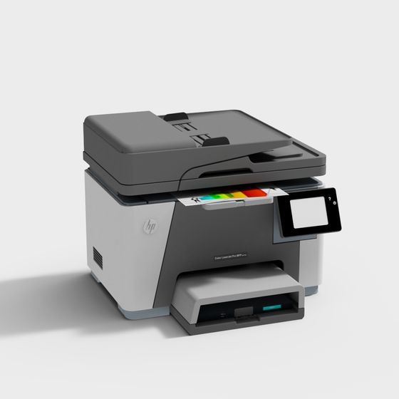 HP Color LaserJet Pro MFP 3D Model