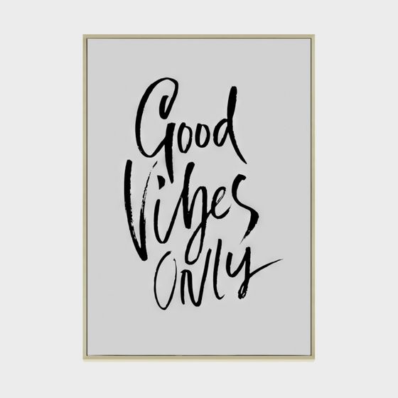 Good Vibes Only 3D model