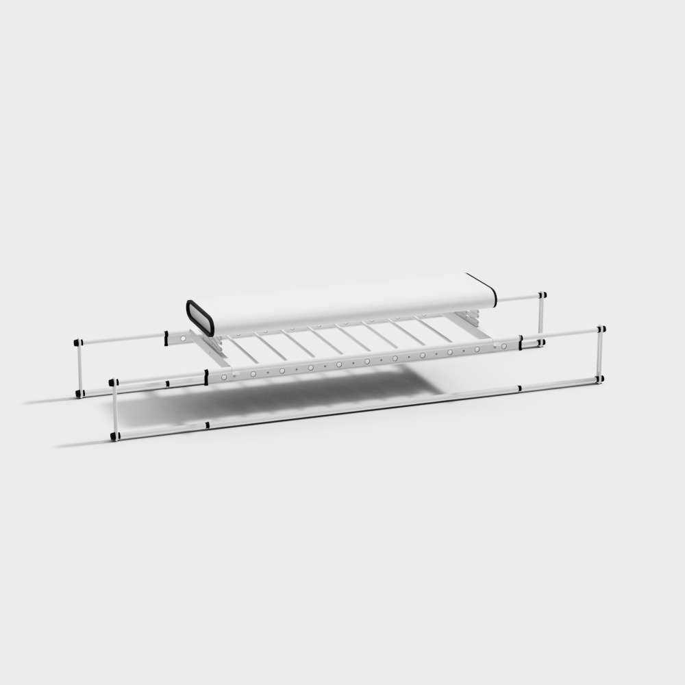 Drying Rack-Lifting Double-bar Balcony clothes hanger