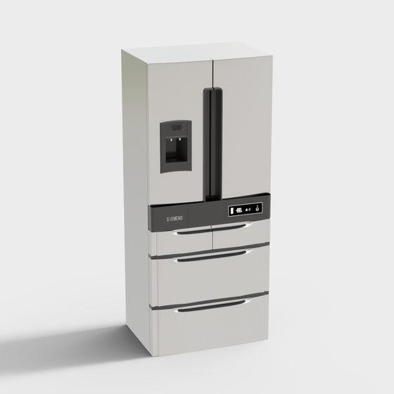Siemens Low-Poly Refrigerator 3D model