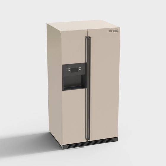 Siemens Refrigerator 3D model for Modern Home Design