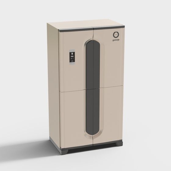 Stylish Gorenje Refrigerator 3D model