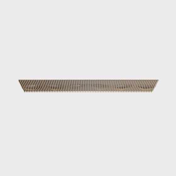 Wooden Comb 3D Model for Creative Projects