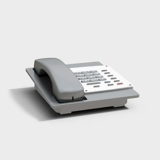 Classic Telephone 3D model for Creative Projects