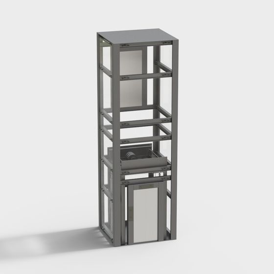 City Elevator 3D model