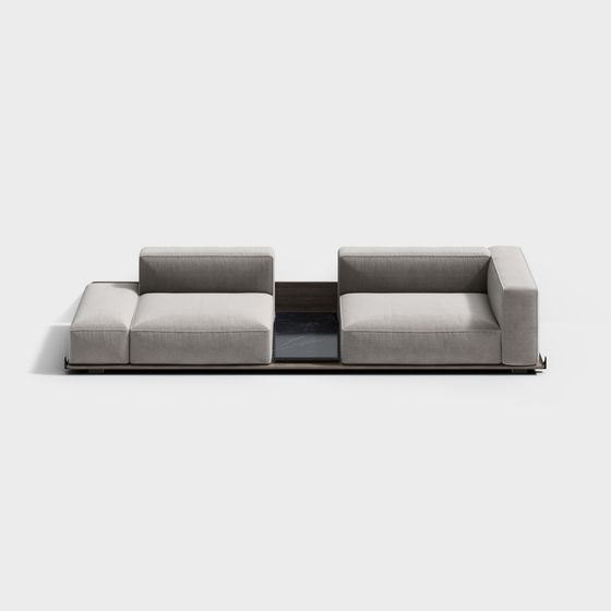 Urban Comfort Sofa 3D model