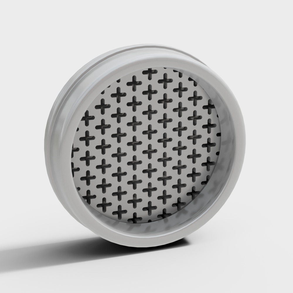 Modern air outlet new air vent louver-round