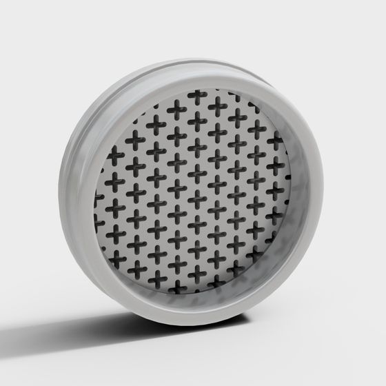 Cross Grid Vent 3D model