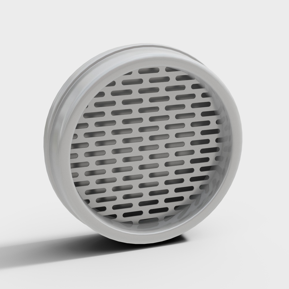 Nouvelle sortie d'air moderne grille de ventilation d'air-ronde