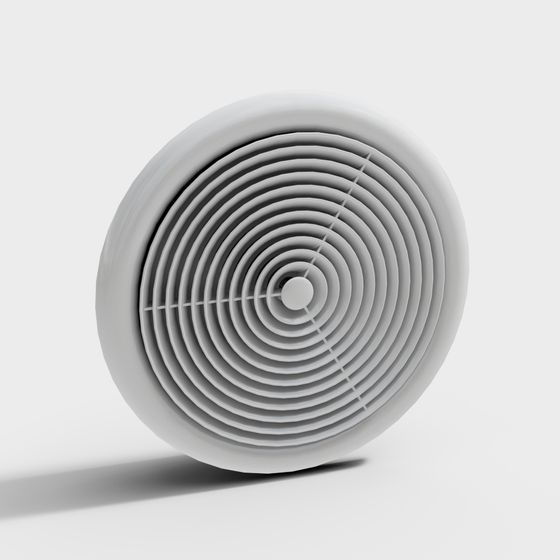 Low Polygon Round Design 3D model