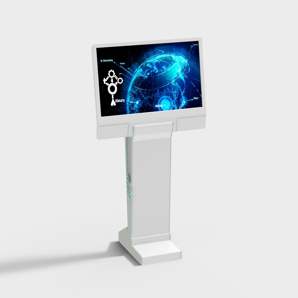 Modern touch screen all-in-one machine-LED screen