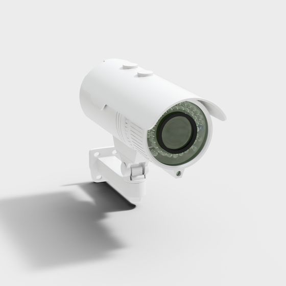 Minimalist Security Camera 3D model