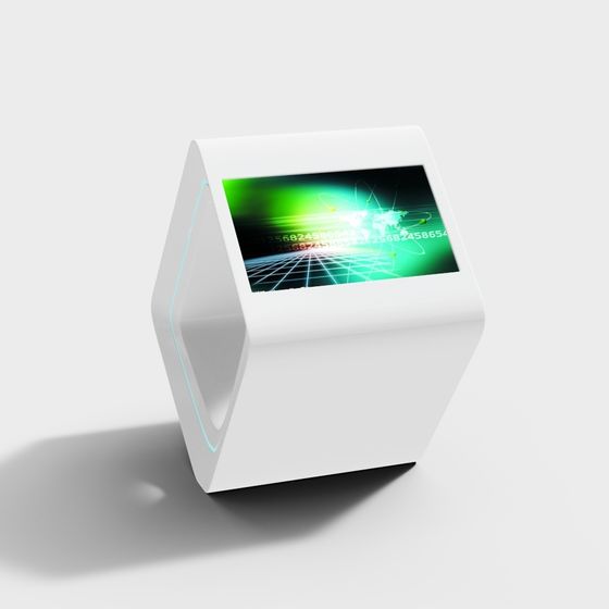 Smart Touch Screen Table Lamp 3D Model