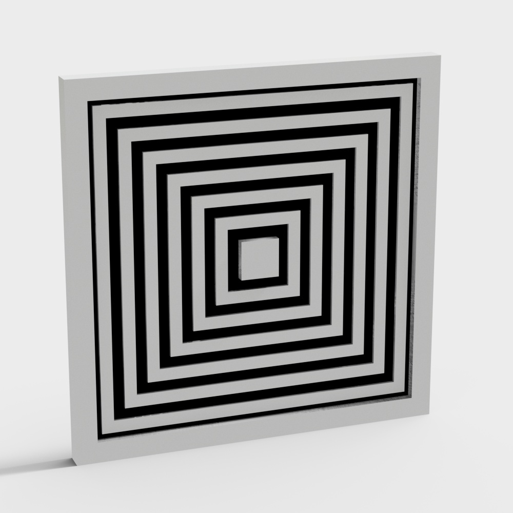 Modern central air conditioner air outlet-square air outlet