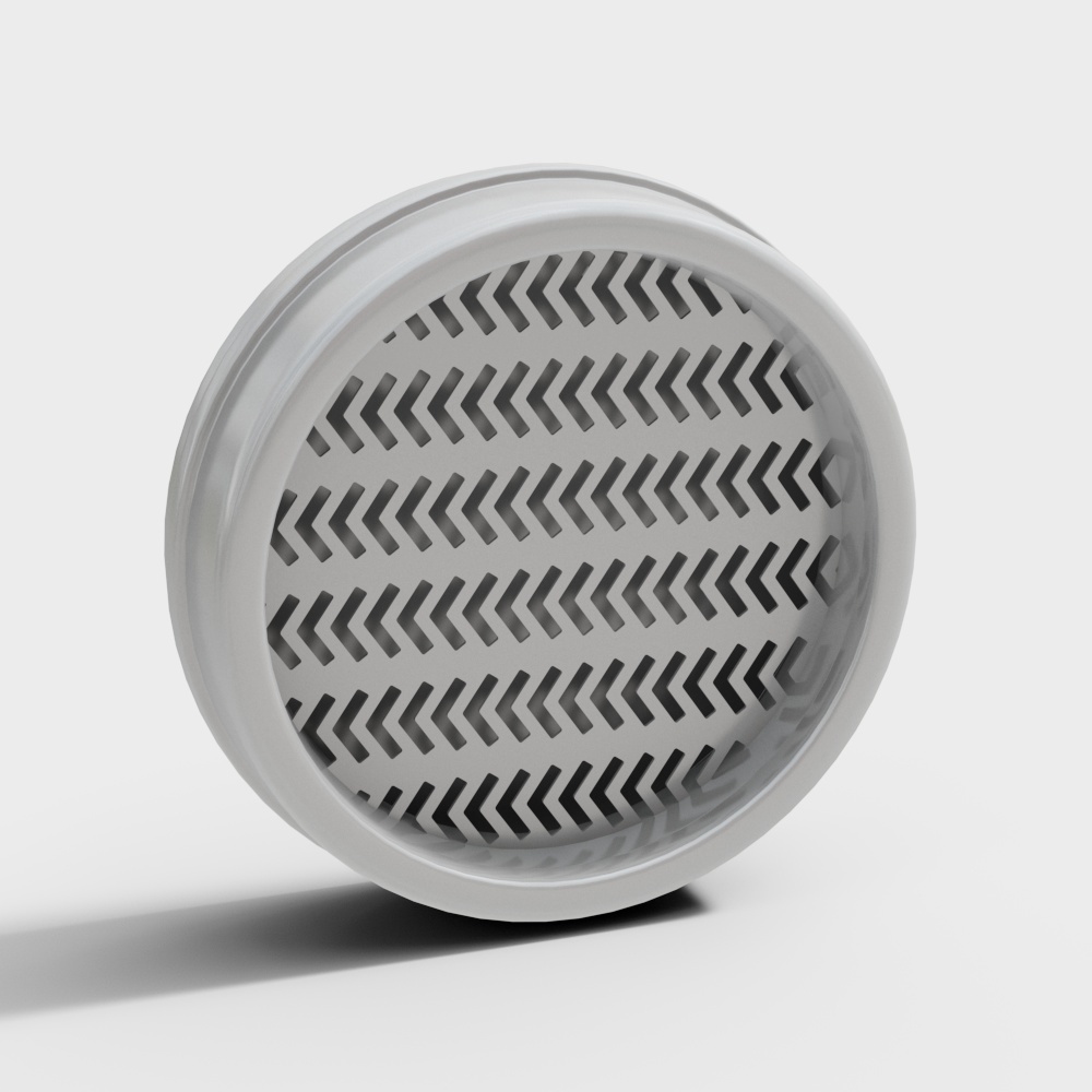 Modern air outlet new air vent louver-round