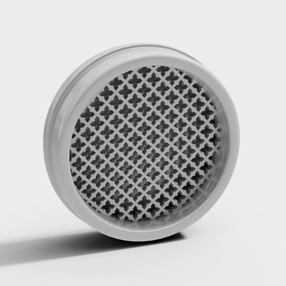 Lattice Grille 3D Model Design