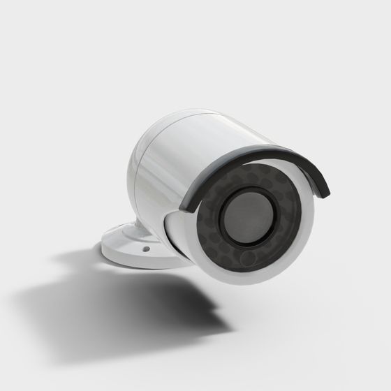 Modern Minimalist Surveillance Camera 3D model