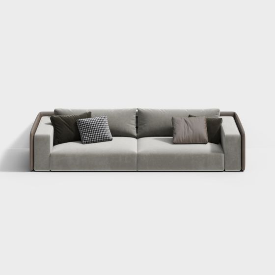 Urban Comfort 3D model Sofa for Modern Interiors
