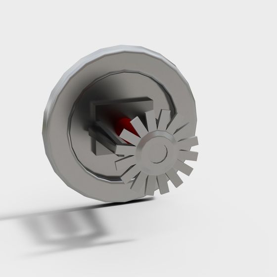 Low Polygon Mechanical Aesthetic 3D model