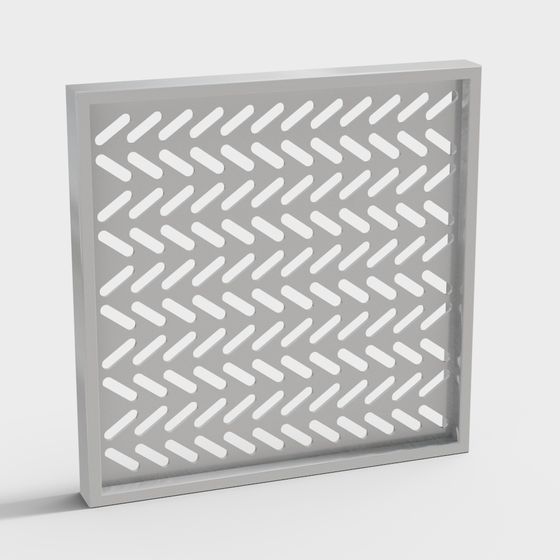Herringbone Panel 3D model