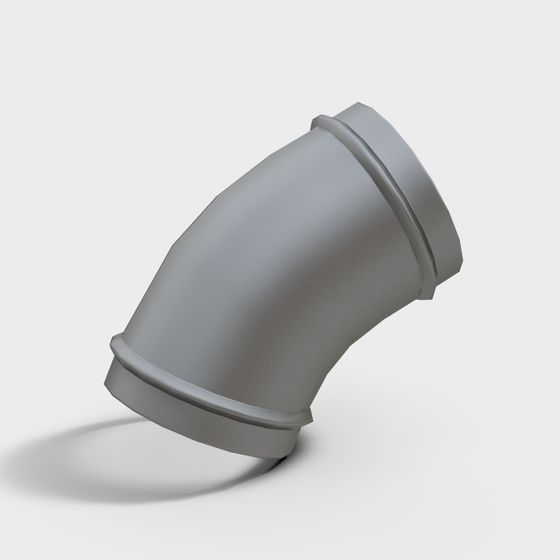 Industrial Elbow 3D Model