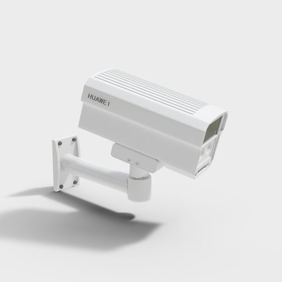 Modern Huawei Surveillance Camera 3D model