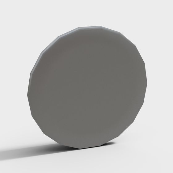 Octagonal Slate 3D model for Creative Projects