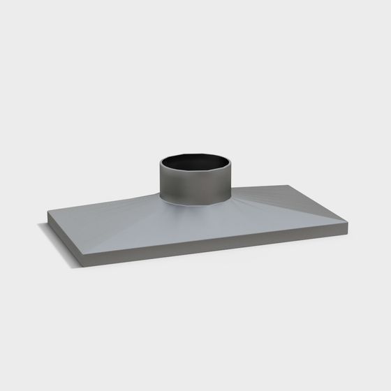 Stylish Urban Chimney 3D model for Creative Projects