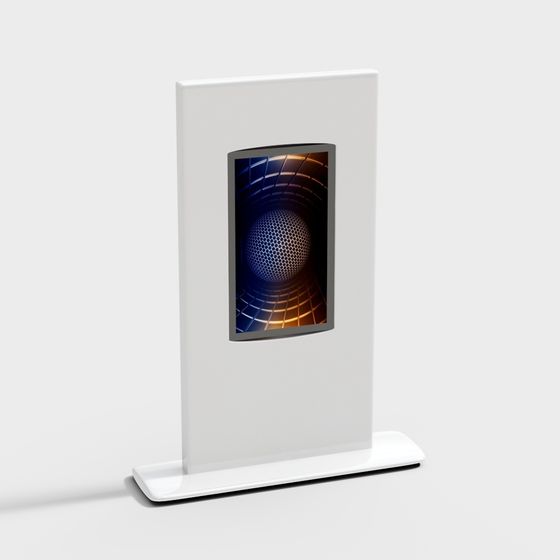 Smart Display 3D Model for Modern Creative Projects