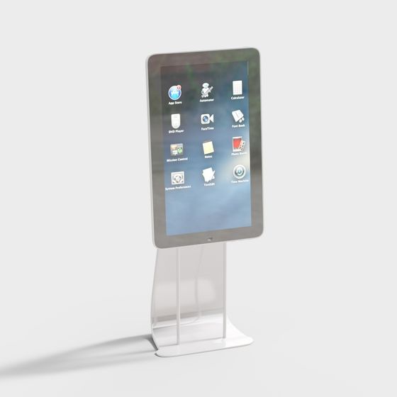 Interactive Display Stand 3D model