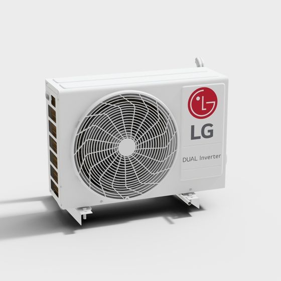 LG Air Conditioner 3D model