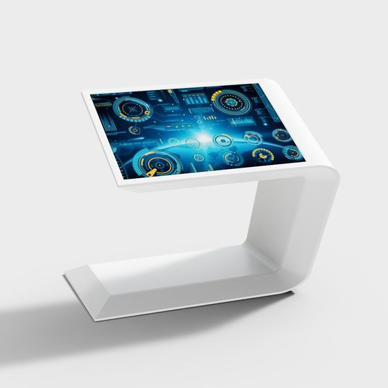 Futuristic Smart Touch Table 3D model