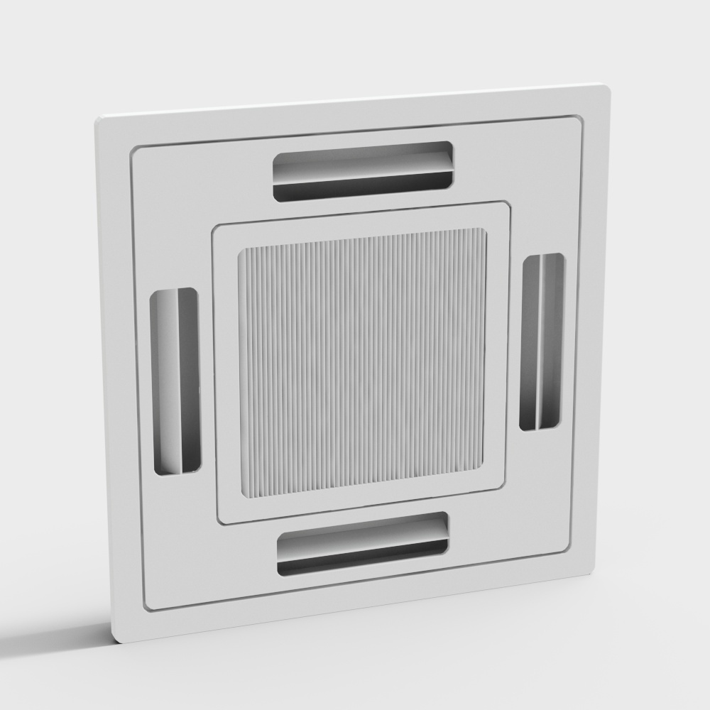 Futuristic Door 3D model