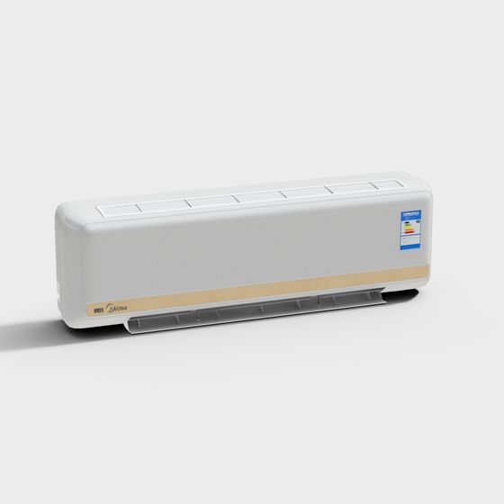 Modern Air Conditioner 3D model