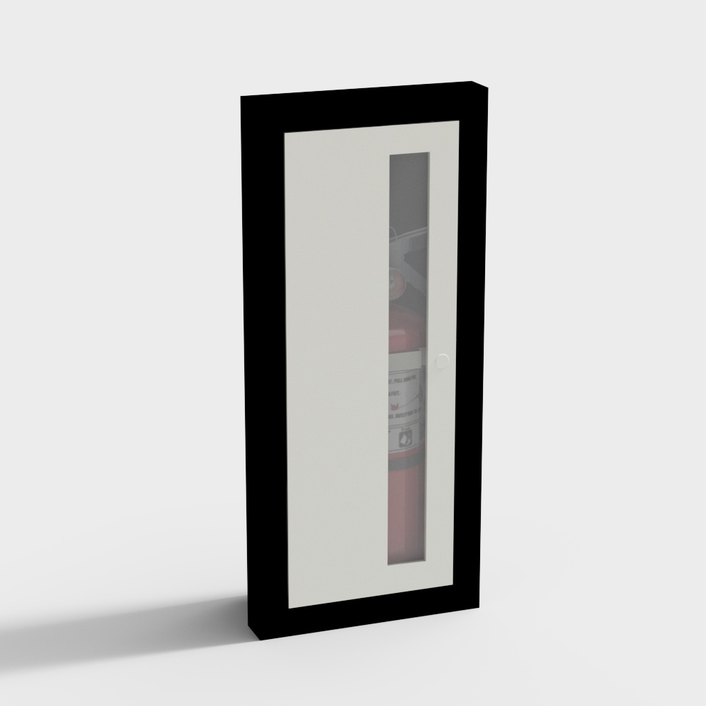 Fire extinguisher box