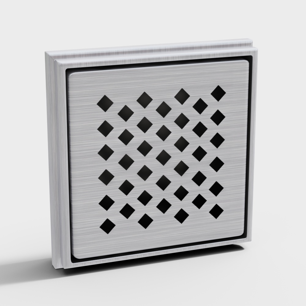 Modern air conditioning vent-square 2