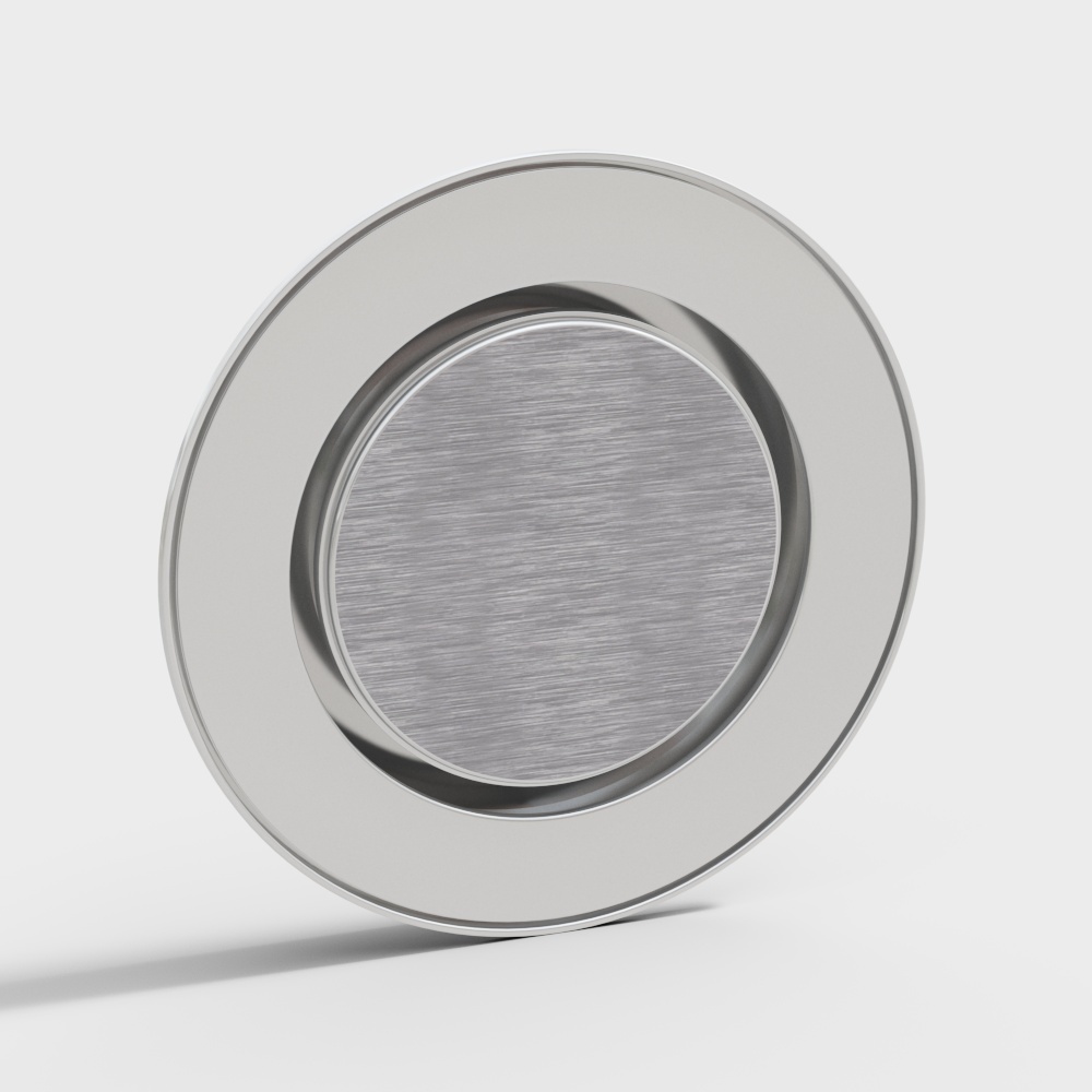 Modern air conditioning vent-round 1