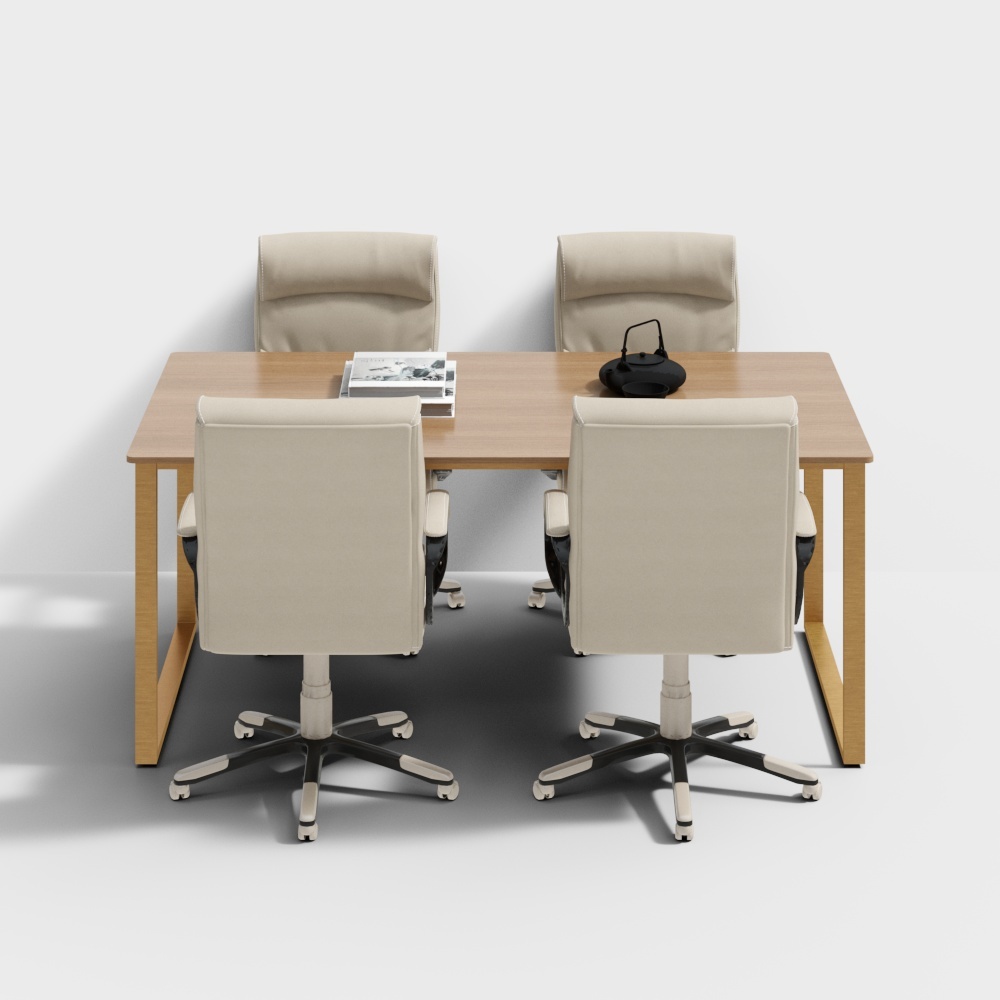 Modern negotiation table small conference table-2